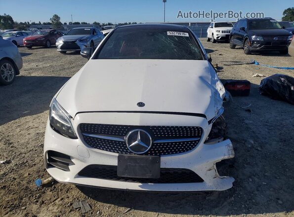W1KWJ8DB1LF988818 2020 MERCEDES-BENZ C White Widok z przodu