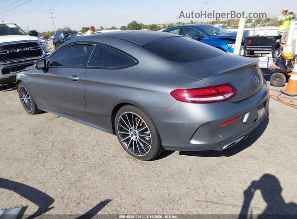 W1KWJ8DBXNG108924 2022 MERCEDES-BENZ C-CLASS Gray Задня ліва чверть