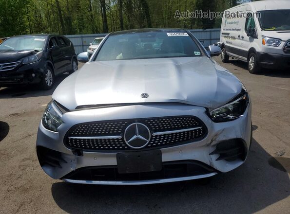 W1KZF5KB1MA879421 2021 MERCEDES-BENZ E Silver Դիմացի տեսք