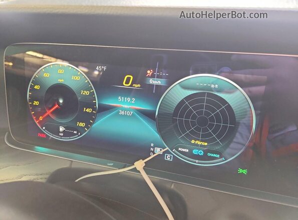 W1KZF5KB5PB158775 2023 MERCEDES-BENZ E Silver Вид щитка приладів