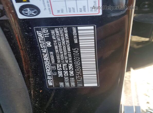 W1KZF5KB6NB031045 2022 MERCEDES-BENZ E Black Widok komory silnika