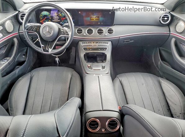 W1KZF8DB0PB187132 2023 MERCEDES-BENZ E Gray Dashboard view