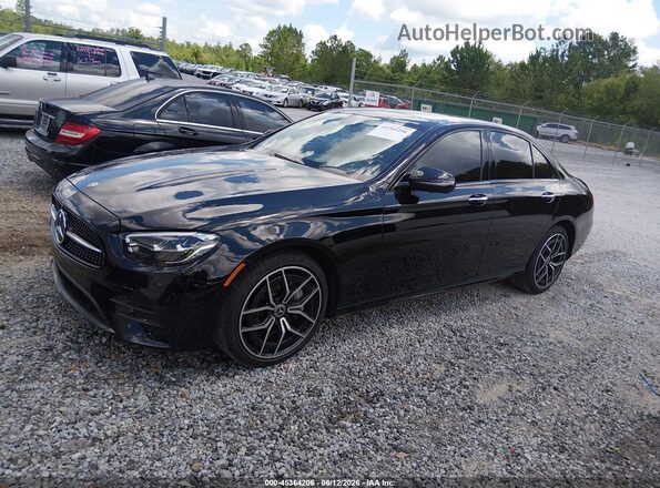 W1KZF8DB3NB084669 2022 MERCEDES-BENZ E-CLASS Black წინა მარცხენა ხედი სამი მეოთხედიდან