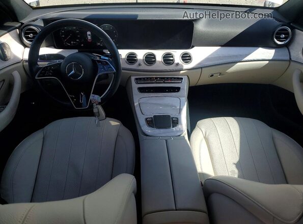 W1KZF8DB3NB086227 2022 MERCEDES-BENZ E White Dashboard view