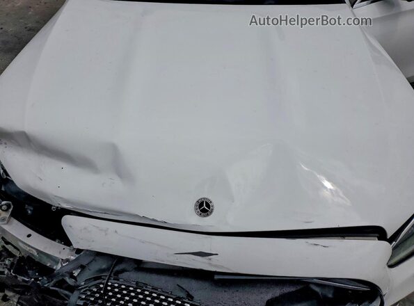 W1KZF8DB3NB098975 2022 MERCEDES-BENZ E White Widok wnętrza z tyłu