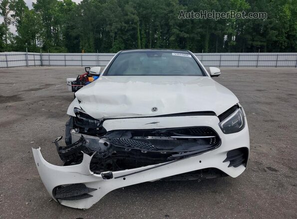 W1KZF8DB3NB098975 2022 MERCEDES-BENZ E White Widok z przodu