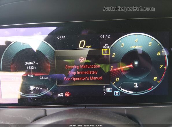 W1KZF8DB5NB043315 2022 MERCEDES-BENZ E-CLASS Black Вид задніх сидінь