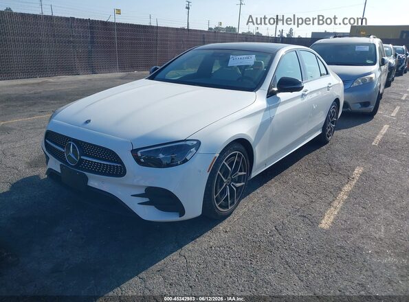 W1KZF8DB5PB187112 2023 MERCEDES-BENZ E-CLASS White Vista tres cuartos delantera izquierda