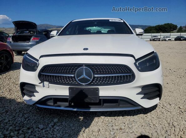 W1KZF8DB7NB096212 2022 MERCEDES-BENZ E White Widok z przodu