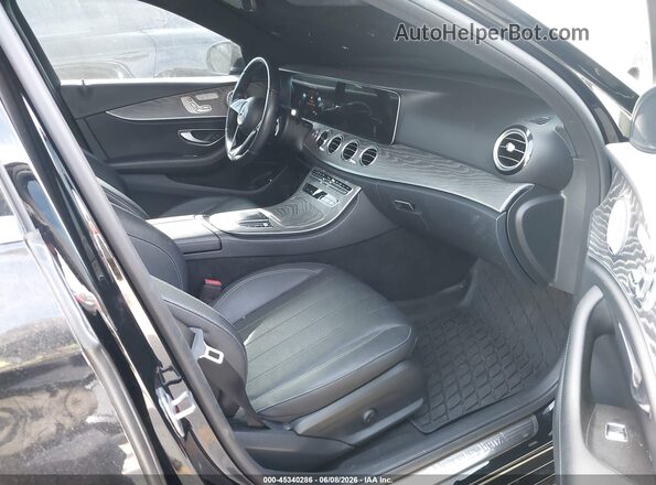 W1KZF8DB8MA923364 2021 MERCEDES-BENZ E-CLASS Black წინა სალონის ხედი