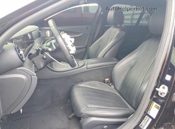 W1KZF8DBXMA961839 2021 MERCEDES-BENZ E Black Widok wnętrza z przodu