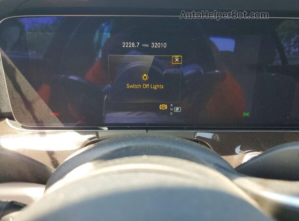 W1KZF8EB1PB165607 2023 MERCEDES-BENZ E Gray Вид щитка приладів