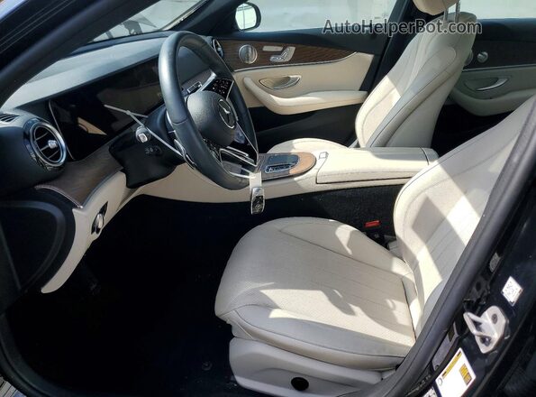W1KZF8EB1PB185937 2023 MERCEDES-BENZ E Black წინა სალონის ხედი