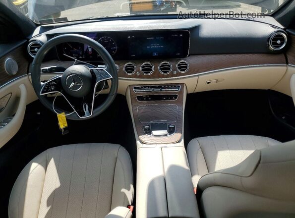 W1KZF8EB1PB185937 2023 MERCEDES-BENZ E Black წინა პანელის ხედი