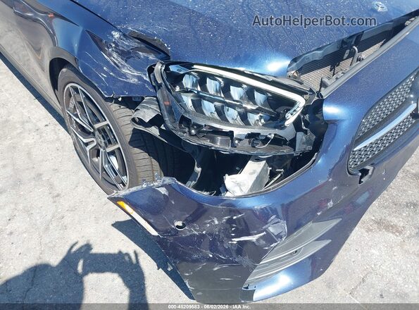 W1KZF8EB2MA884706 2021 MERCEDES-BENZ E-CLASS Navy Вид спереди