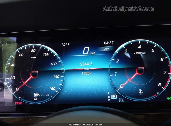 W1KZF8EB2PB110499 2023 MERCEDES-BENZ E-CLASS Gray Вид задніх сидінь