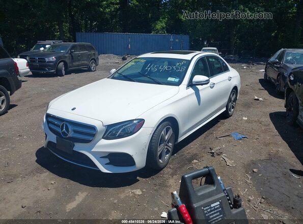 W1KZF8EB5LA809531 2020 MERCEDES-BENZ E-CLASS Белый Передняя левая четверть