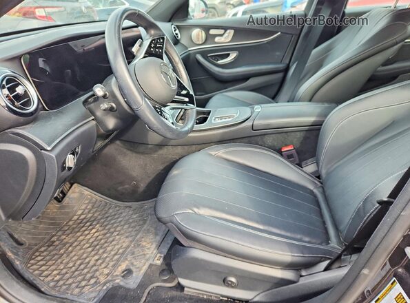W1KZF8EB5NB010152 2022 MERCEDES-BENZ E Black Front interior view