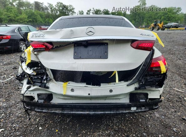 W1KZF8EB9MA950880 2021 MERCEDES-BENZ E White Widok z tyłu
