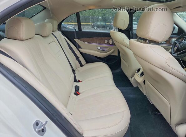 W1KZF8EB9MA950880 2021 MERCEDES-BENZ E White Widok tylnych siedzeń