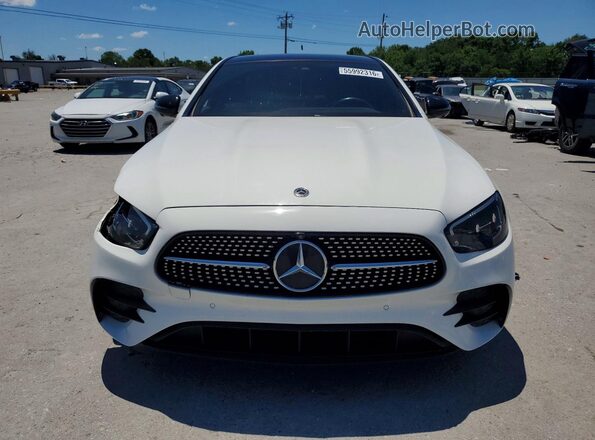W1KZF8EB9MB001842 2021 MERCEDES-BENZ E White Widok z przodu