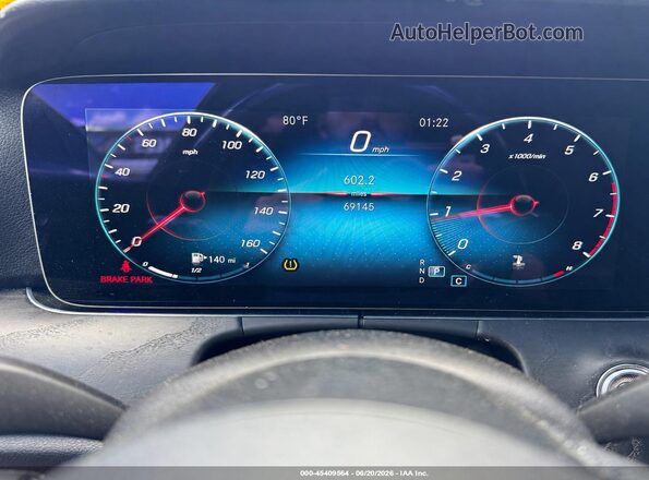 W1KZF8EBXNB029411 2022 MERCEDES-BENZ E-CLASS Черный Вид задних сидений