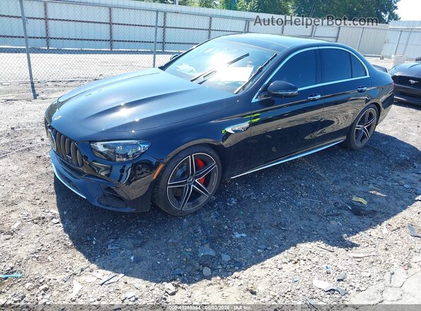 W1KZF8KB1MA931681 2021 MERCEDES-BENZ AMG E 63 Black Առջևի ձախ երեք քառորդ տեսարան