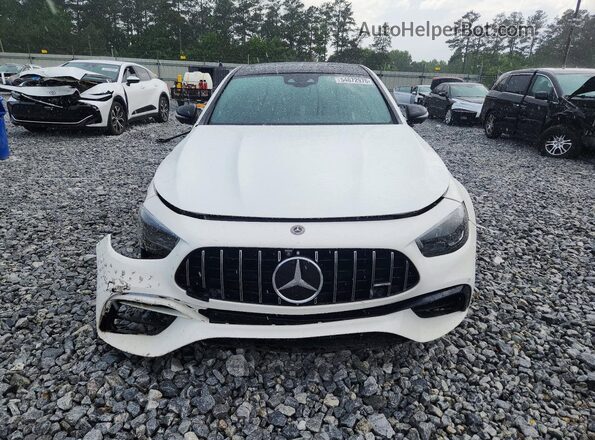 W1KZF8KB8MA885332 2021 MERCEDES-BENZ E White Դիմացի տեսք