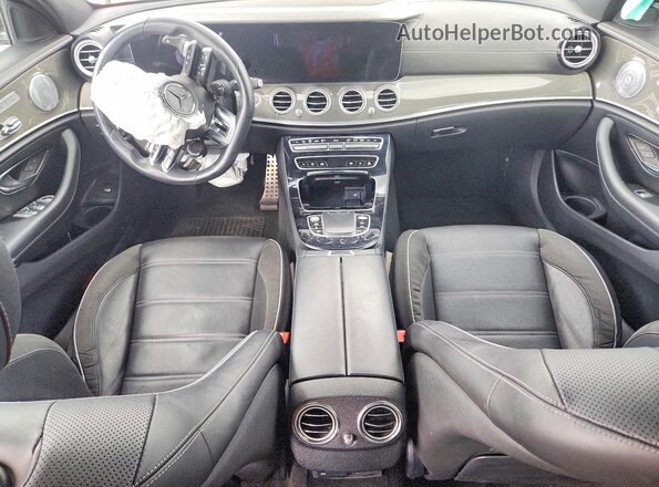 W1KZF8KB8MA885332 2021 MERCEDES-BENZ E White Առջևի վահանակի տեսք