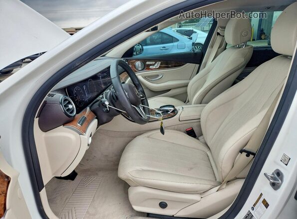 W1KZH6JB4LA818757 2020 MERCEDES-BENZ E White წინა სალონის ხედი