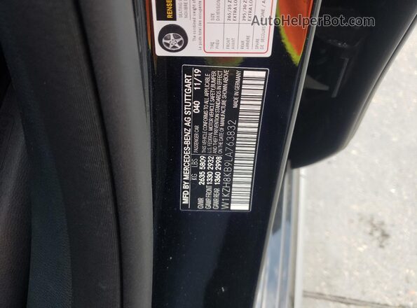 W1KZH8KB9LA763832 2020 MERCEDES-BENZ E Black Շարժիչի բաժամունքի տեսք