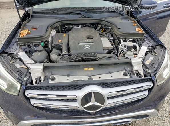 W1N0G5DB8LF800995 2020 MERCEDES-BENZ GLC-CLASS Blue ძრავის განყოფილების ხედი