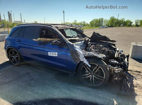 W1N0G6EB8NG055604 2022 MERCEDES-BENZ GLC-CLASS Blue Առջևի աջ