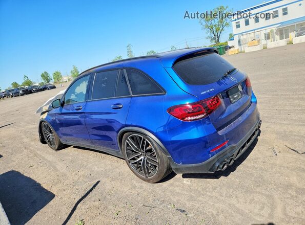 W1N0G6EB8NG055604 2022 MERCEDES-BENZ GLC-CLASS Blue Հետևի ձախ