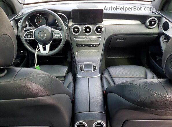 W1N0G8DB0MF870719 2021 MERCEDES-BENZ GLC-CLASS Black Dashboard view