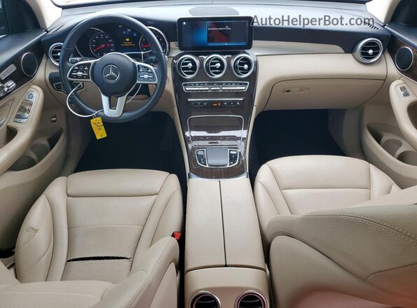 W1N0G8DB2LF786786 2020 MERCEDES-BENZ GLC-CLASS Black Widok deski rozdzielczej