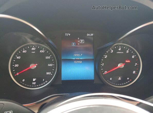 W1N0G8DB2LF786786 2020 MERCEDES-BENZ GLC-CLASS Black Widok zestawu wskaźników