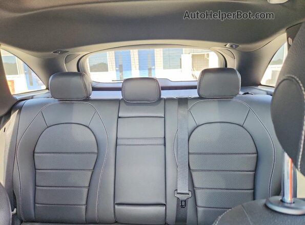 W1N0G8DB2MV263436 2021 MERCEDES-BENZ GLC-CLASS Gray Vista de los asientos traseros