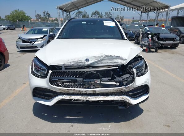 W1N0G8DB3NV369654 2022 MERCEDES-BENZ GLC 300 White Widok zestawu wskaźników