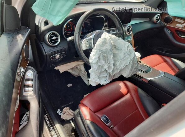 W1N0G8DB4LV257345 2020 MERCEDES-BENZ GLC-CLASS White Вид панелі приладів