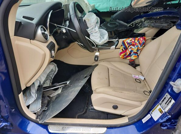 W1N0G8DB4MV283803 2021 MERCEDES-BENZ GLC-CLASS Синий Вид салона спереди