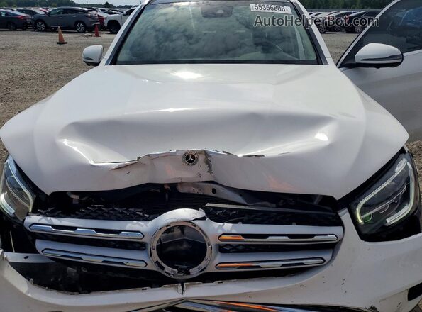 W1N0G8DB5NG033797 2022 MERCEDES-BENZ GLC-CLASS White Вид підкапотного простору
