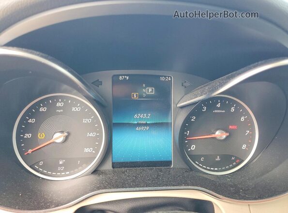 W1N0G8DB5NG033797 2022 MERCEDES-BENZ GLC-CLASS White Вид щитка приладів
