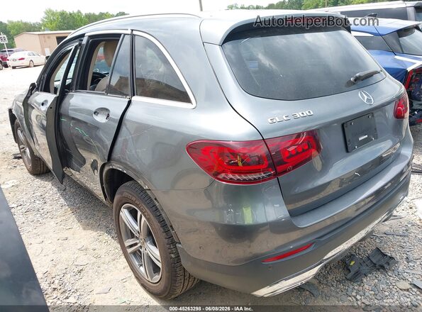 W1N0G8DB6MF876217 2021 MERCEDES-BENZ GLC 300 Gray Trasero izquierdo