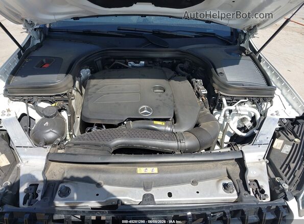 W1N0G8DB7MF930964 2021 MERCEDES-BENZ GLC 300 White Widok z tyłu