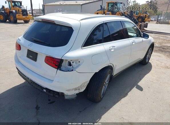 W1N0G8DB7MF930964 2021 MERCEDES-BENZ GLC 300 White Tył prawy