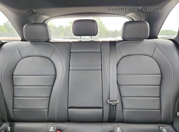 W1N0G8DB8LF769507 2020 MERCEDES-BENZ GLC-CLASS Black Widok tylnych siedzeń