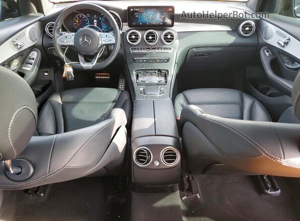 W1N0G8DB8MF868569 2021 MERCEDES-BENZ GLC-CLASS Gray Widok deski rozdzielczej