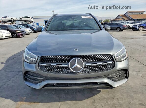 W1N0G8DB8MF868569 2021 MERCEDES-BENZ GLC-CLASS Gray Widok z przodu