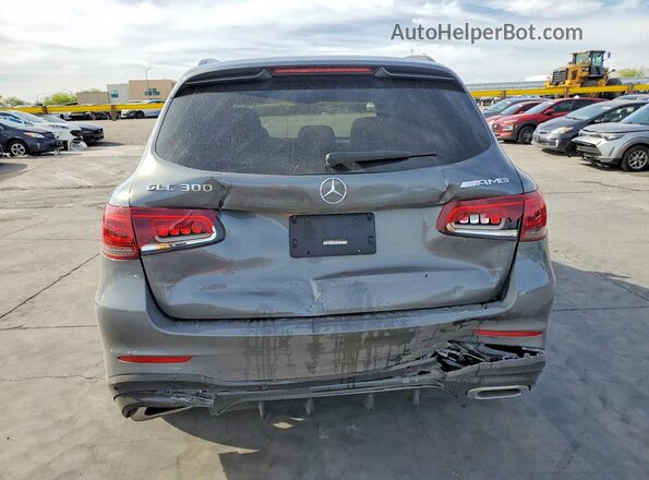 W1N0G8DB8MF868569 2021 MERCEDES-BENZ GLC-CLASS Gray Widok z tyłu